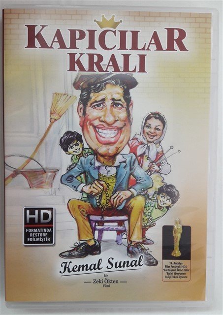KAPICILAR KRALI - KEMAL SUNAL - SEVDA FEDAĞ - ŞEVKET ALTUĞ - ZEKİ ÖKTEN - DVD SIFIR
