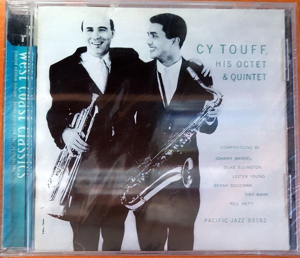 CY TOUFF - HIS OCTET & QUINTET (1956) 1998 PACIFIC JAZZ RECORDS CD SIFIR
