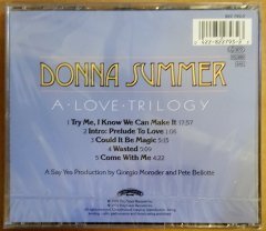 DONNA SUMMER - A LOVE TRILOGY (1976) - CD 1992 CASABLANCA BASKI SIFIR