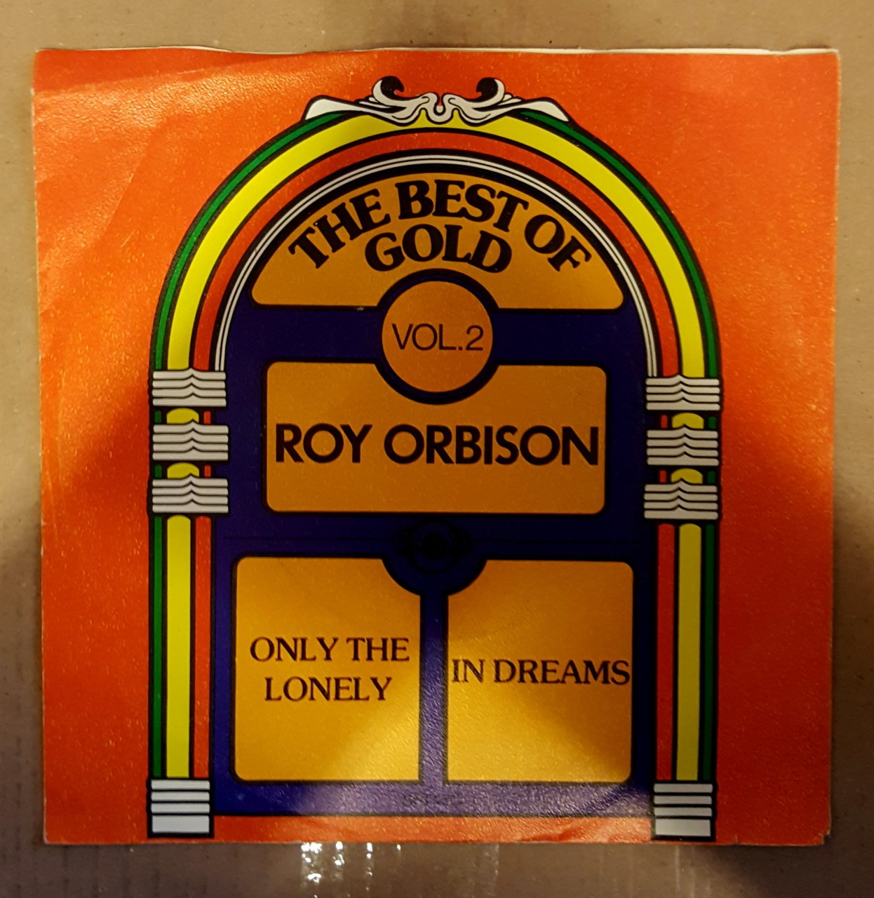 ROY ORBISON - ONLY THE LONELY / IN DREAMS 7'' 45 DEVİR PLAK 2.EL