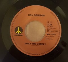 ROY ORBISON - ONLY THE LONELY / IN DREAMS 7'' 45 DEVİR PLAK 2.EL