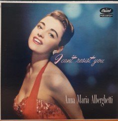 ANNA MARIA ALBERGHETTI - I CAN'T RESIST YOU - PLAK 2.EL