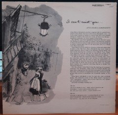 ANNA MARIA ALBERGHETTI - I CAN'T RESIST YOU - PLAK 2.EL