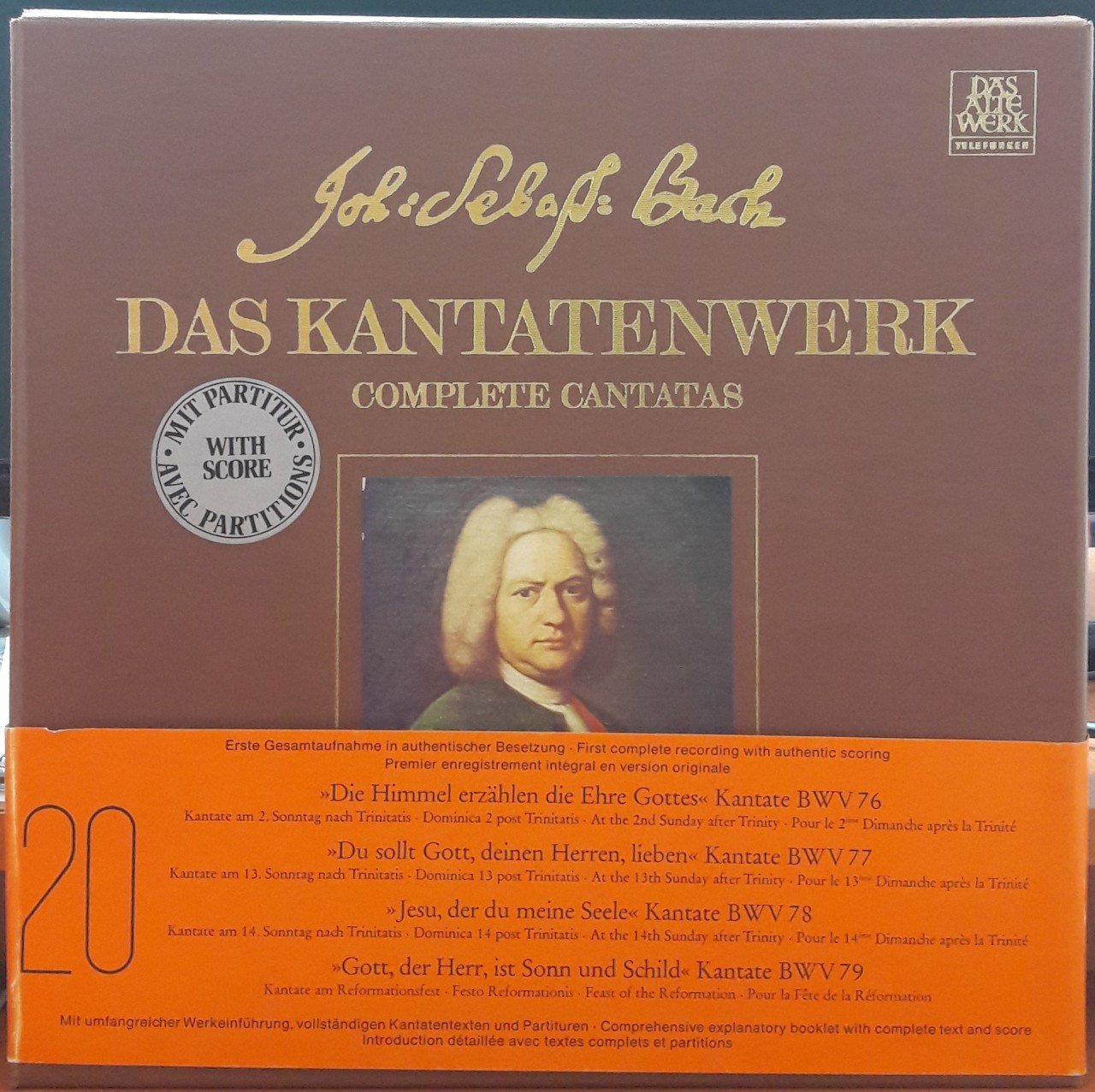 BACH: COMPLETE CANTATAS - 2PLAK 2.EL BOXSET