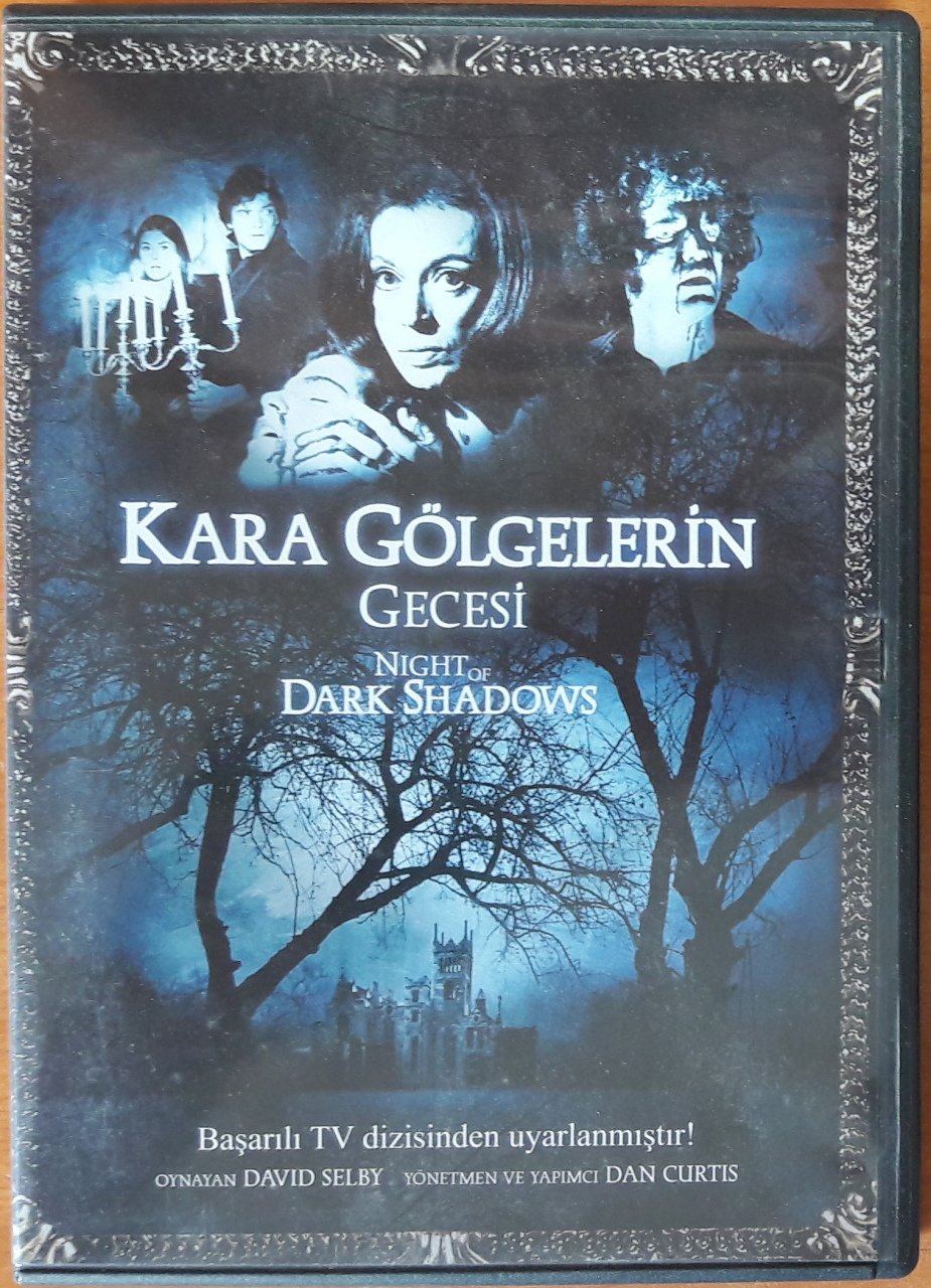 NIGHT OF DARK SHADOWS - KARA GÖLGELERİN GECESİ - DAN CURTIS - DVD 2.EL
