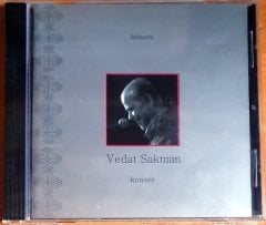 VEDAT SAKMAN - KONSER (2006) - CD SIFIR