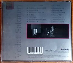 VEDAT SAKMAN - KONSER (2006) - CD SIFIR
