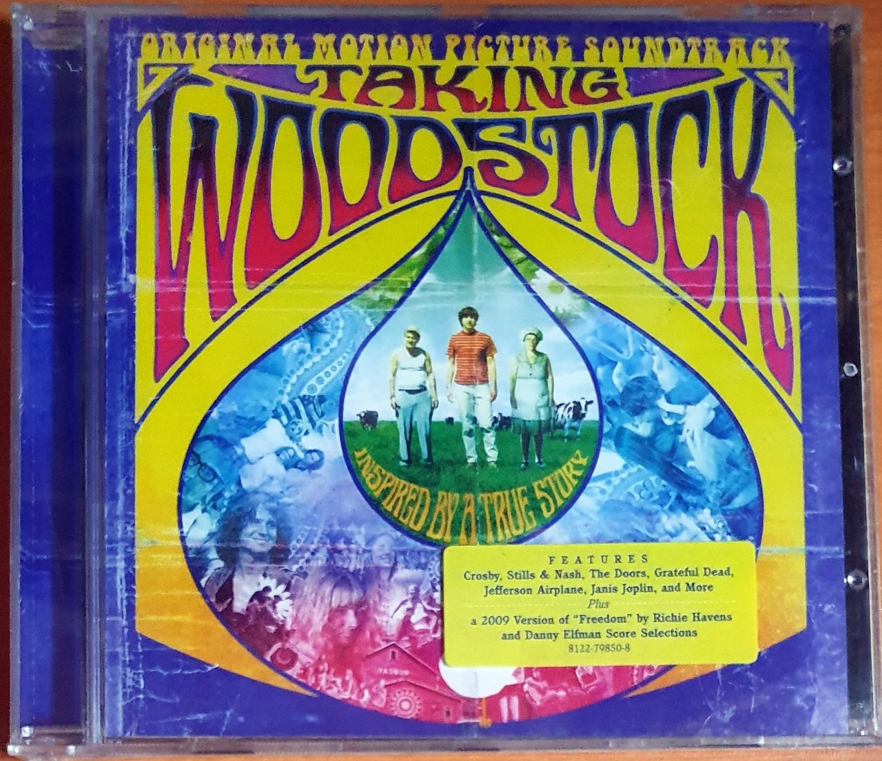 TAKING WOODSTOCK SOUNDTRACK / THE DOORS, GRATEFUL DEAD, ARLO GUTHRIE, CANNED HEAT, JANIS JOPLIN, LOVE, THE BAND (2009) - CD SIFIR