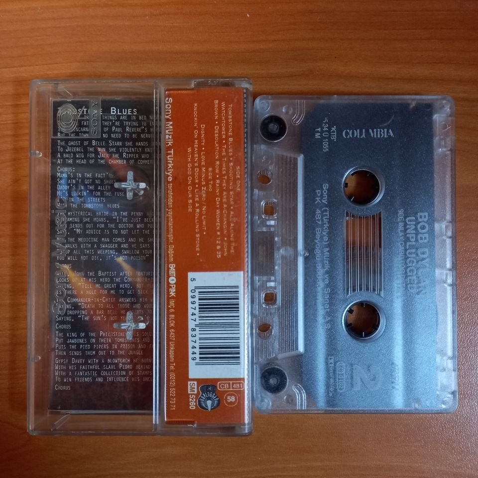 BOB DYLAN - UNPLUGGED (1995) - KASET 2.EL
