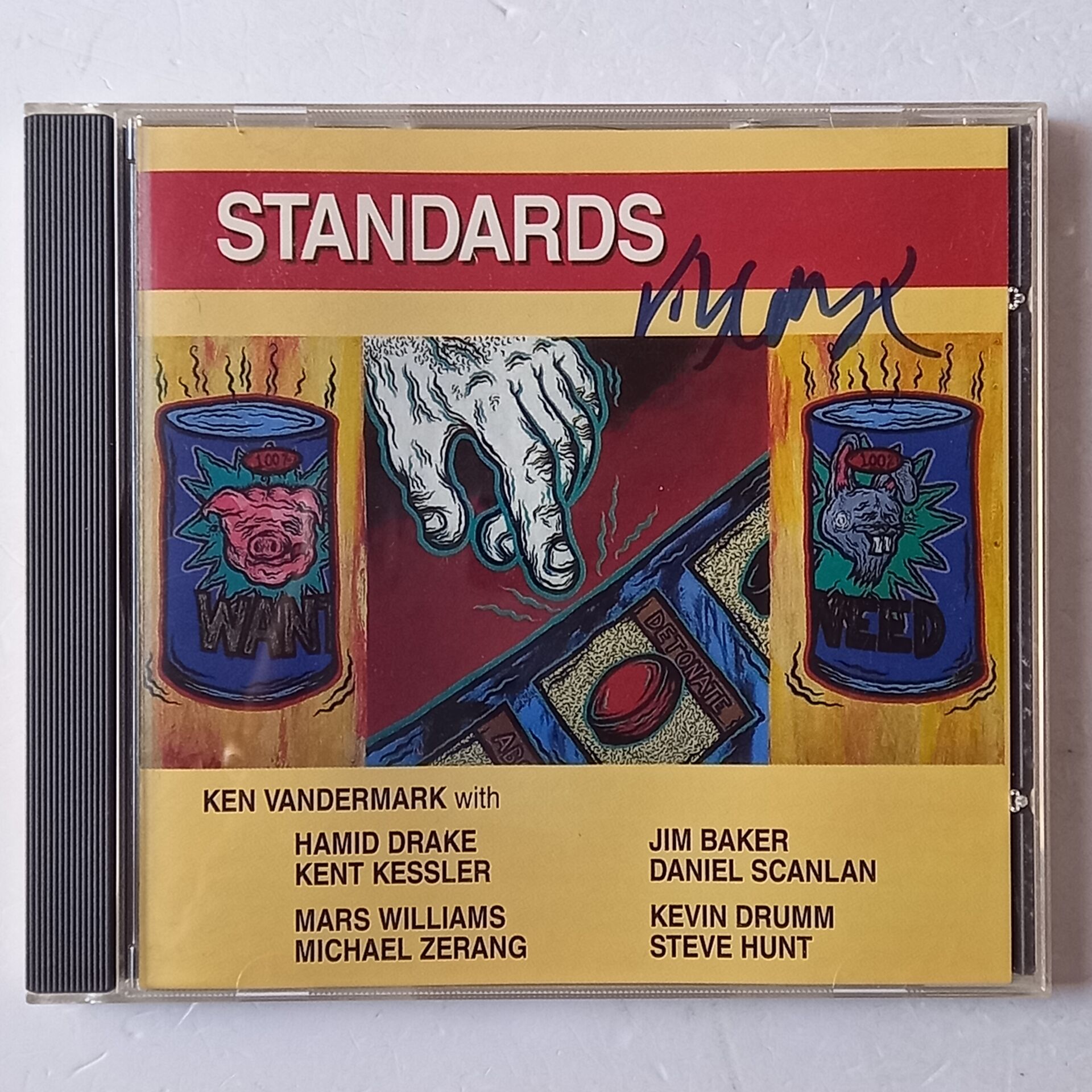 KEN VANDERMARK – STANDARDS (1995) - CD İMZALI 2.EL