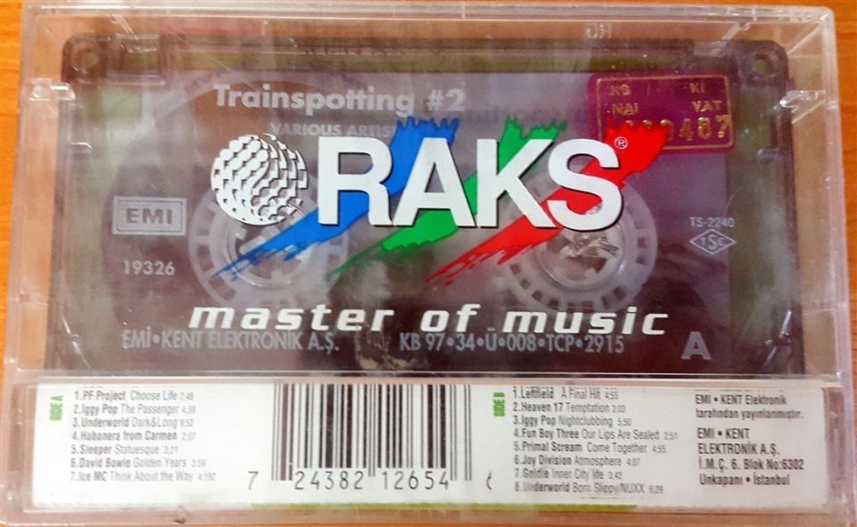 TRAINSPOTTING 2 / SOUNDTRACK (1997) - KASET AMBALAJINDA SIFIR