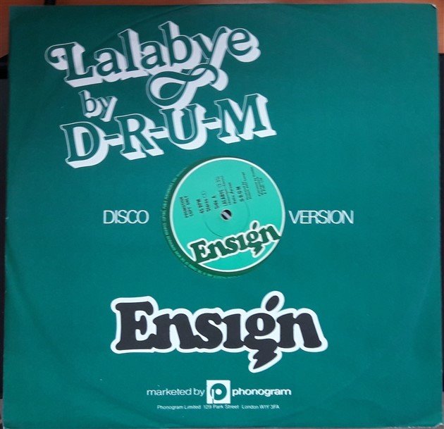 D-R-U-M - LALABYE  - 12'' MAXI SINGLE PLAK PROMO COPY 2.EL