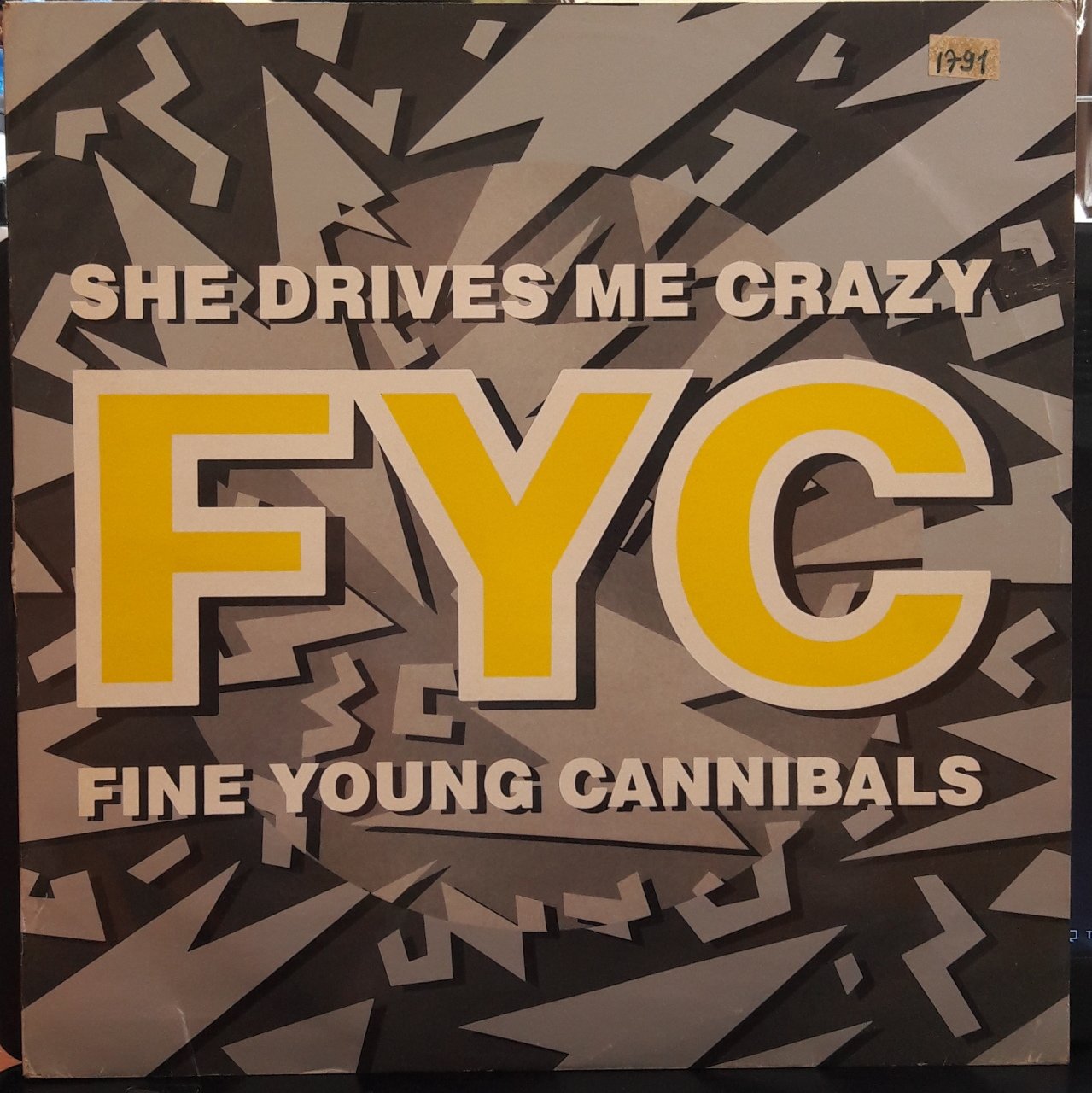 FINE YOUNG CANNIBALS - SHE DRIVES ME CRAZY (1988) - 12'' MAXI SINGLE VINYL PLAK 2.EL