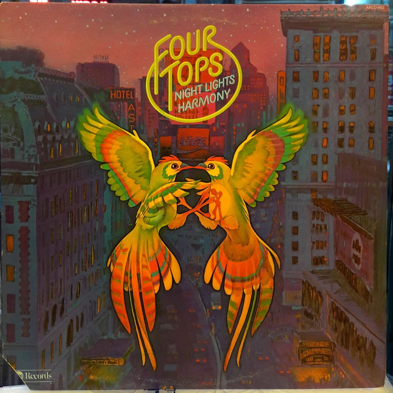FOUR TOPS - NIGHT LIGHTS HARMONY (1975) - PLAK 2.EL