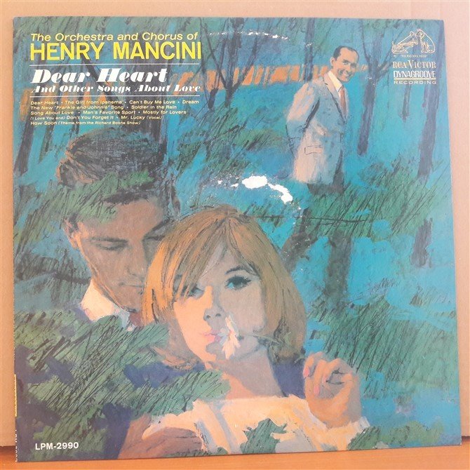 HENRY MANCINI - DEAR HEART - LP 2.EL PLAK