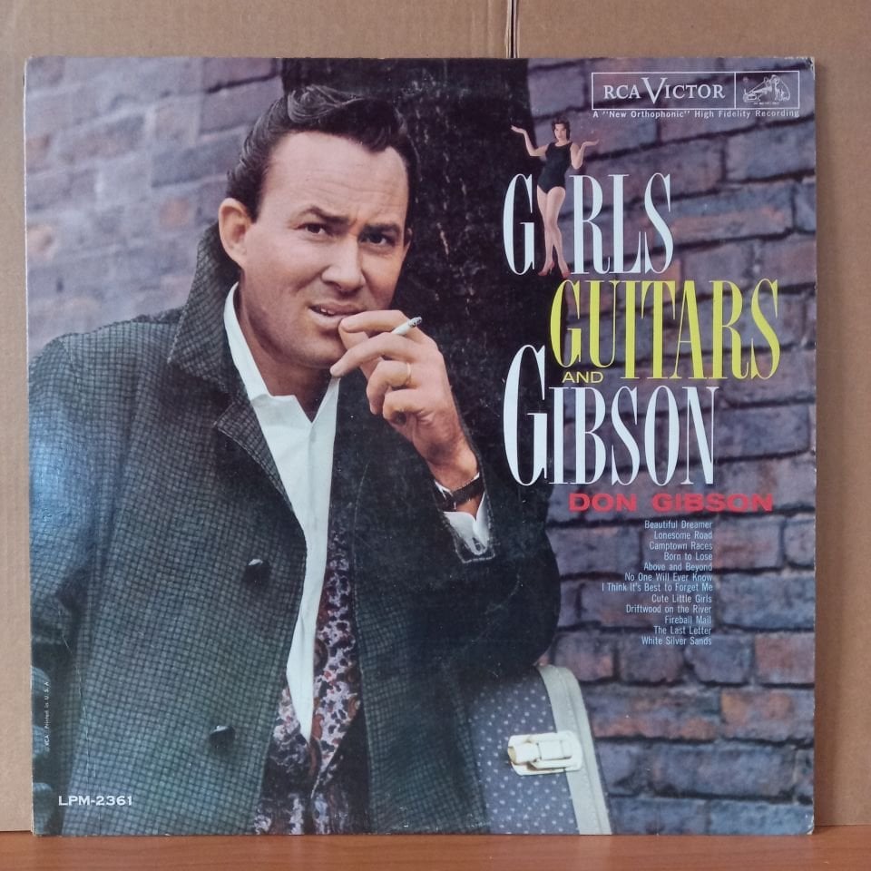 DON GIBSON – GIRLS, GUITARS AND GIBSON (1961) - LP 2.EL PLAK