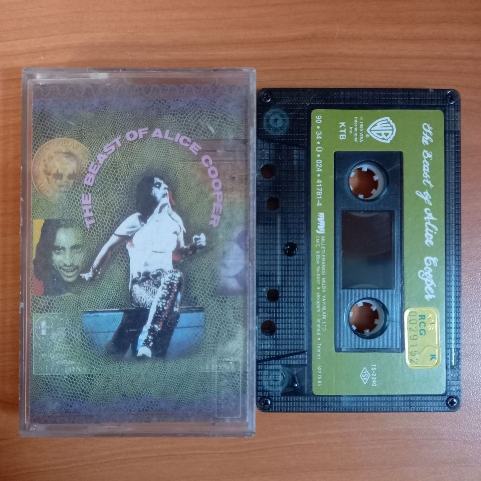 ALICE COOPER - THE BEST OF ALICE COOPER (1990) - KASET 2.EL
