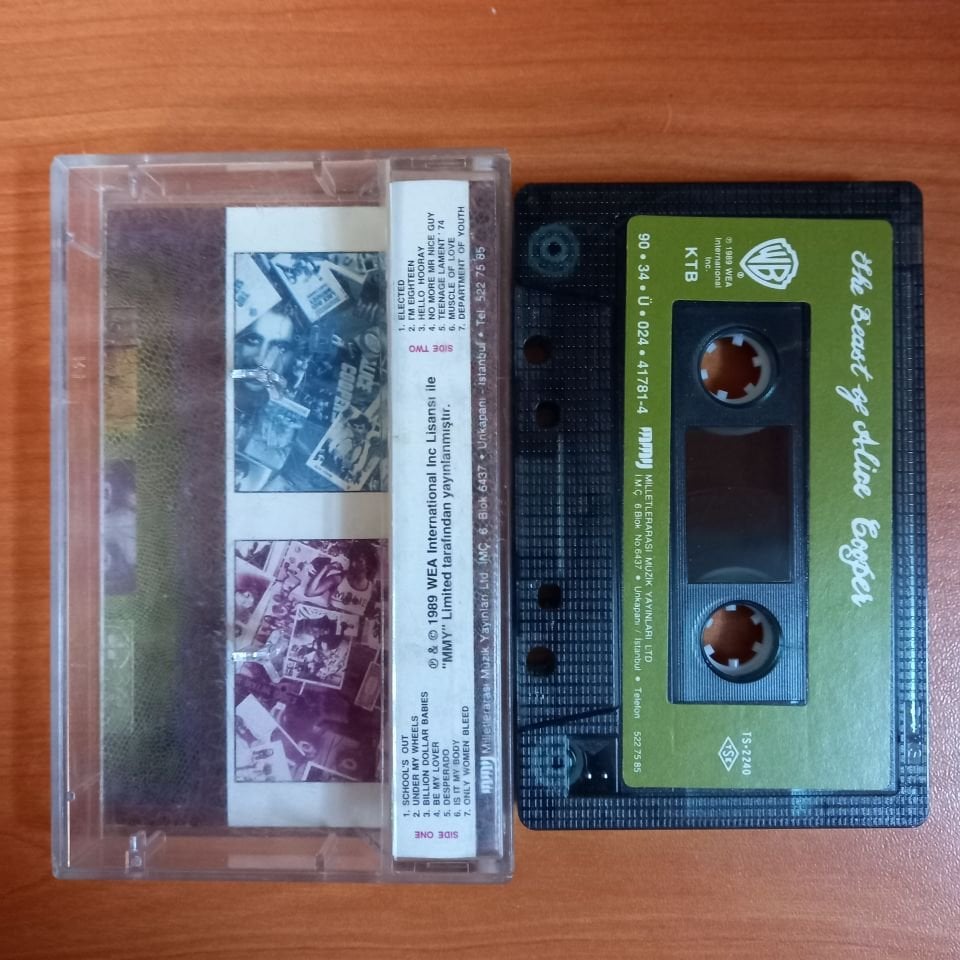 ALICE COOPER - THE BEST OF ALICE COOPER (1990) - KASET 2.EL
