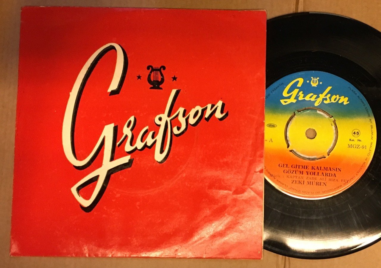 ZEKİ MÜREN - GEL GİTME KALMASIN GÖZÜM YOLLARDA / KÖYLÜ KIZI 7'' 45 DEVİR