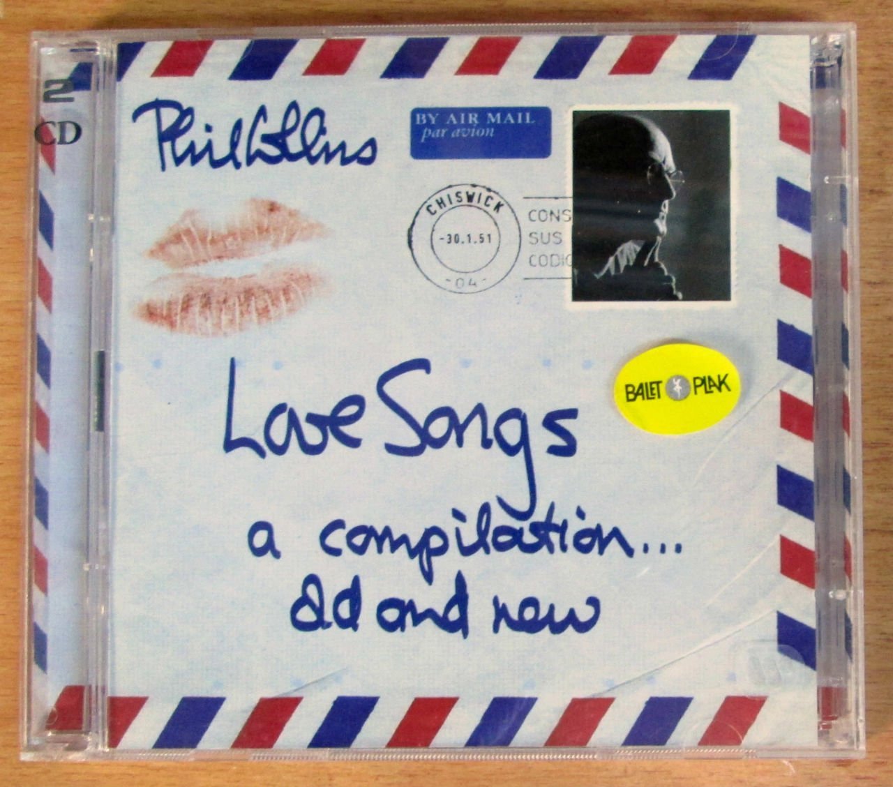 PHIL COLLINS - LOVE SONGS - 2CD 2.EL