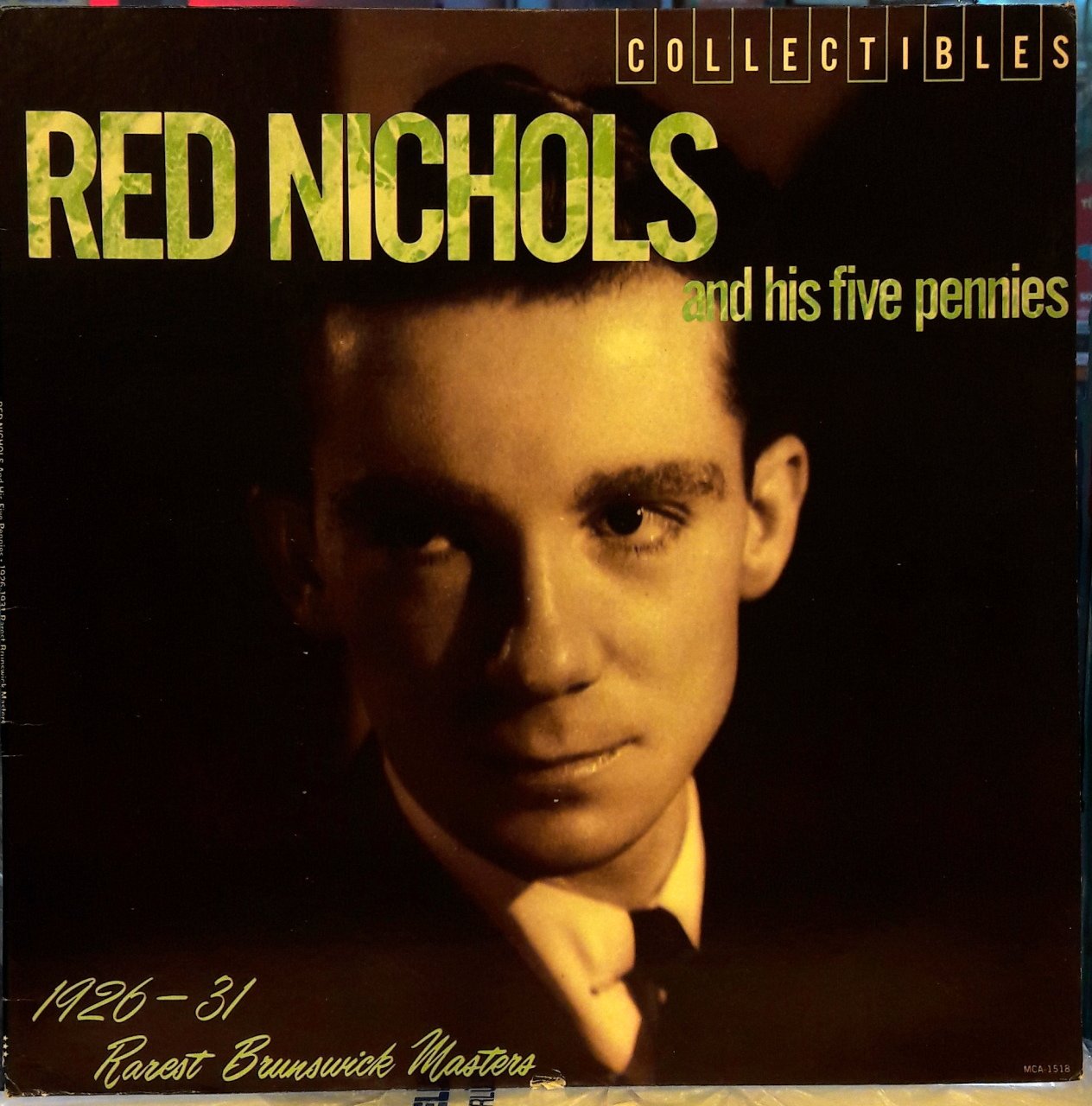 RED NICHOLS - 1926-31 RAREST BRUNSWICK MASTERS (1982) - PLAK 2.EL
