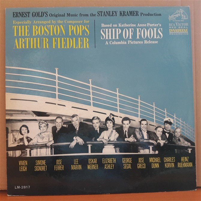 BOSTON POPS ARTHUR FIEDLER - SHIP OF FOOLS - LP 2.EL PLAK