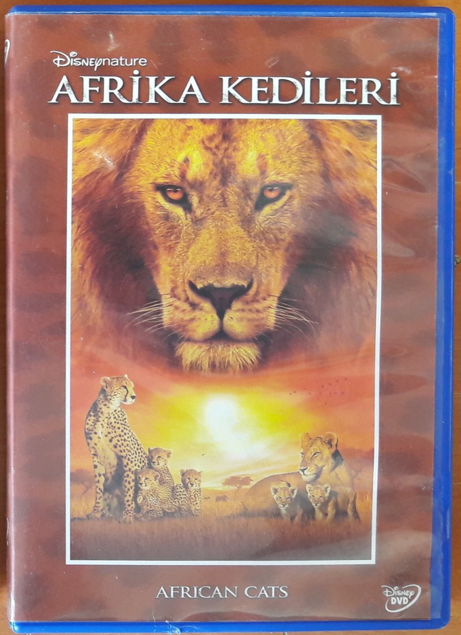 AFRİKA KEDİLERİ - AFRICAN CATS - DISNEY BELGESEL - DVD 2.EL