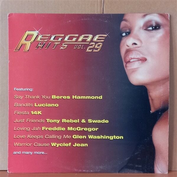REGGAE HITS VOL 29 / BERES HAMMOND, LUCIANO, 14K, TONY REBEL & SWADE, FREDDIE MCGREGOR, GLEN WASHINGTON (2001) - LP 2. EL PLAK