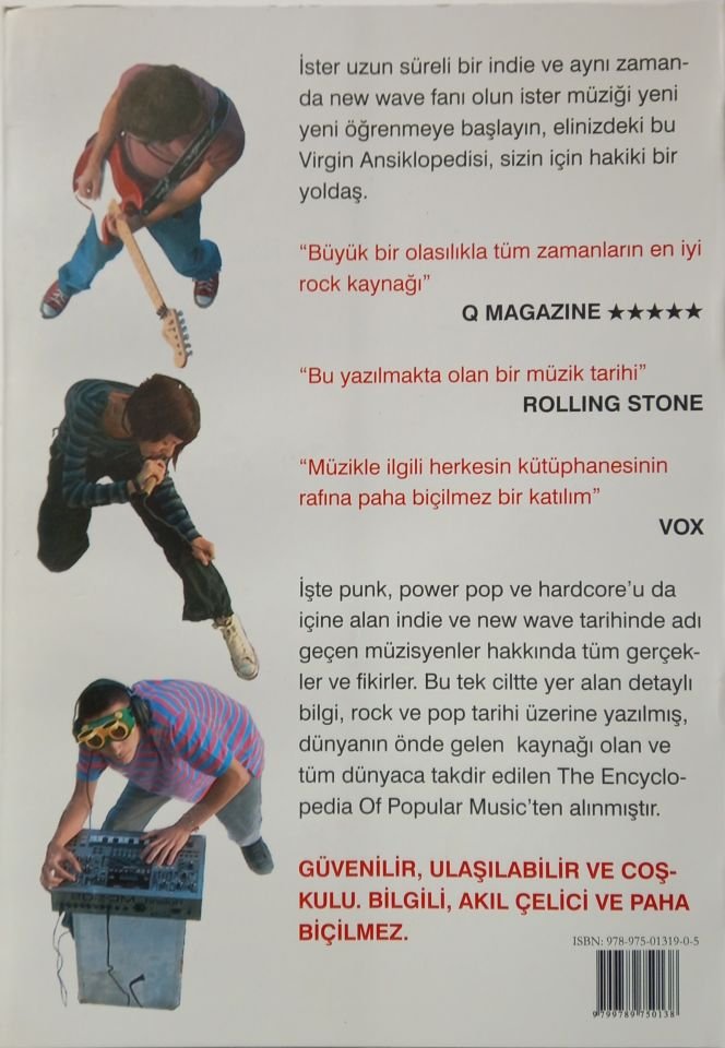 INDIE & NEW WAVE MÜZİK ANSİKLOPEDİSİ - COLIN LARKIN (2007) - KİTAP