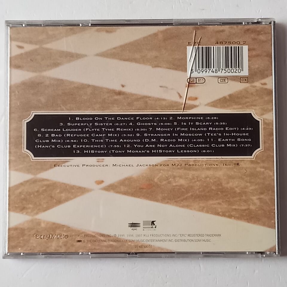 MICHAEL JACKSON – BLOOD ON THE DANCE FLOOR / HISTORY IN THE MIX (1997) - CD 2.EL