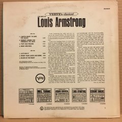 LOUIS ARMSTRONG - BEST OF, VERVE'S CHOICE 2.EL PLAK