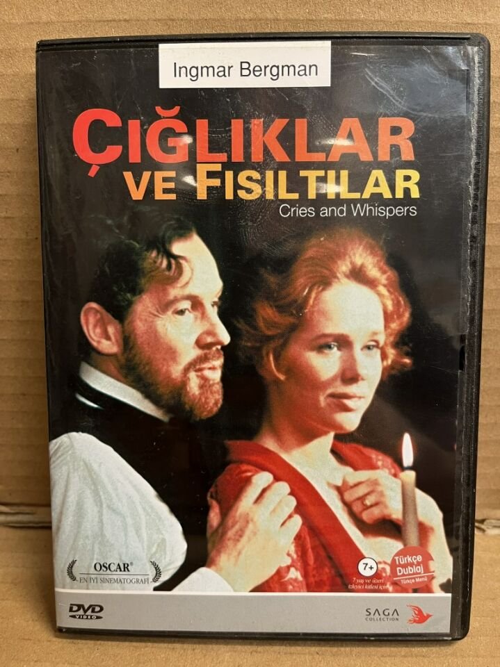 CRIES AND WHISPERS - ÇIĞLIKLAR VE FISILTILAR - INGMAR BERGMAN - DVD 2.EL