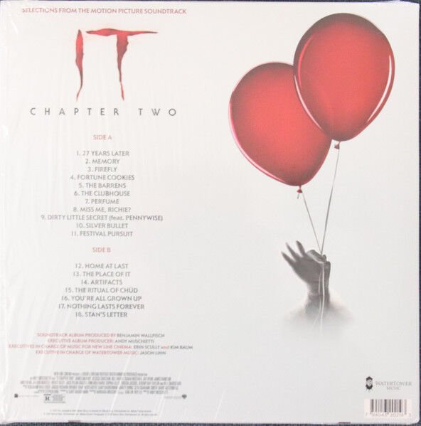 IT - SOUNDTRACK / MUSIC BY BENJAMIN WALLFISCH (2019) - LP RED COLOURED EDITION SIFIR PLAK