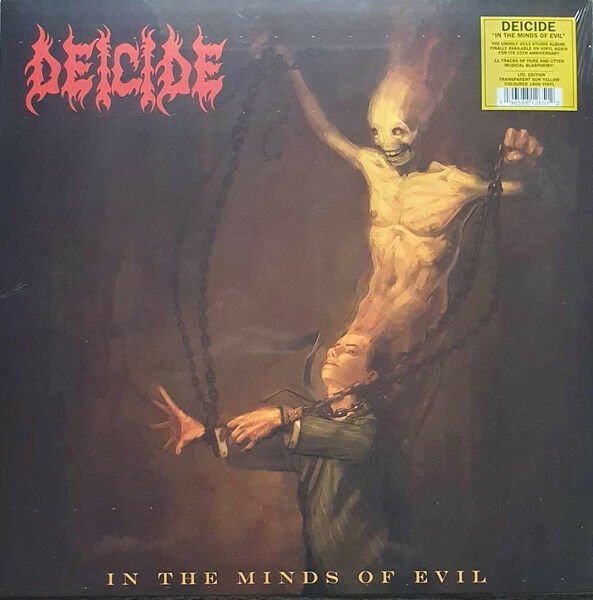 DEICIDE - IN THE MINDS IF EVIL (2013) - LP 2023 REISSUE YELLOW VINYL SIFIR PLAK