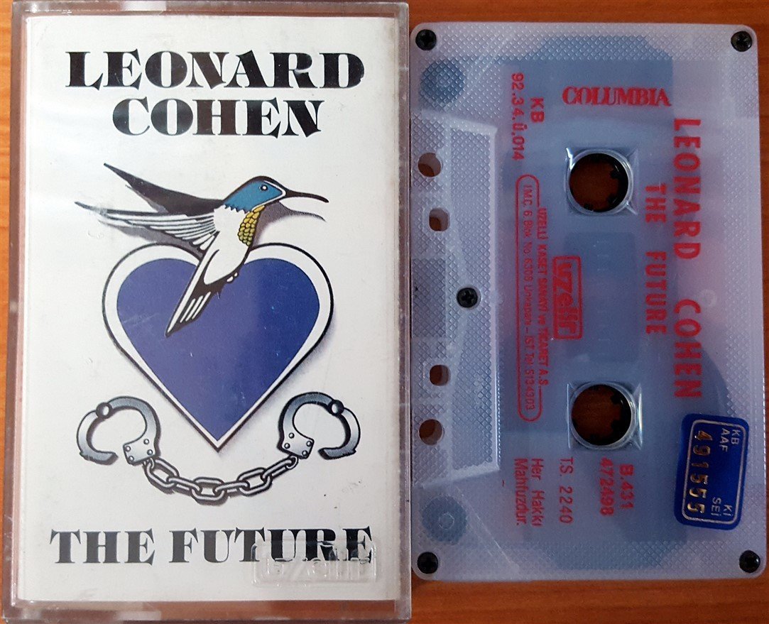 LEONARD COHEN - THE FUTURE (1992) UZELLI CASSETTE MADE IN TURKEY ''USED''