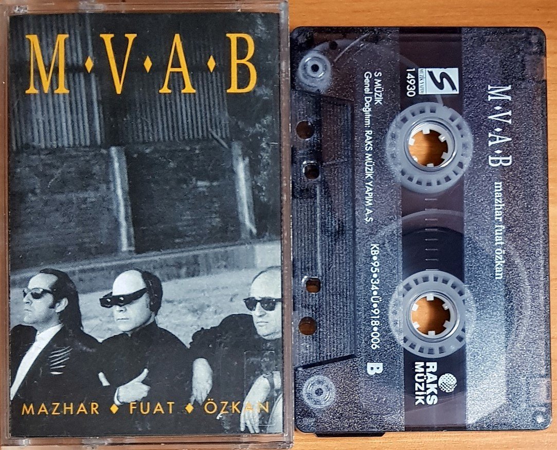 MAZHAR FUAT ÖZKAN - M.V.A.B (1995) S MÜZİK KASET 2.EL