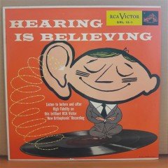 HEARING IS BELIEVING (1954) - LP 2.EL PLAK