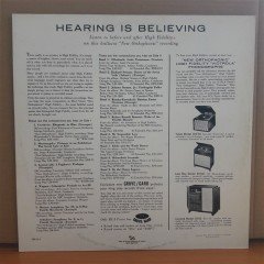 HEARING IS BELIEVING (1954) - LP 2.EL PLAK
