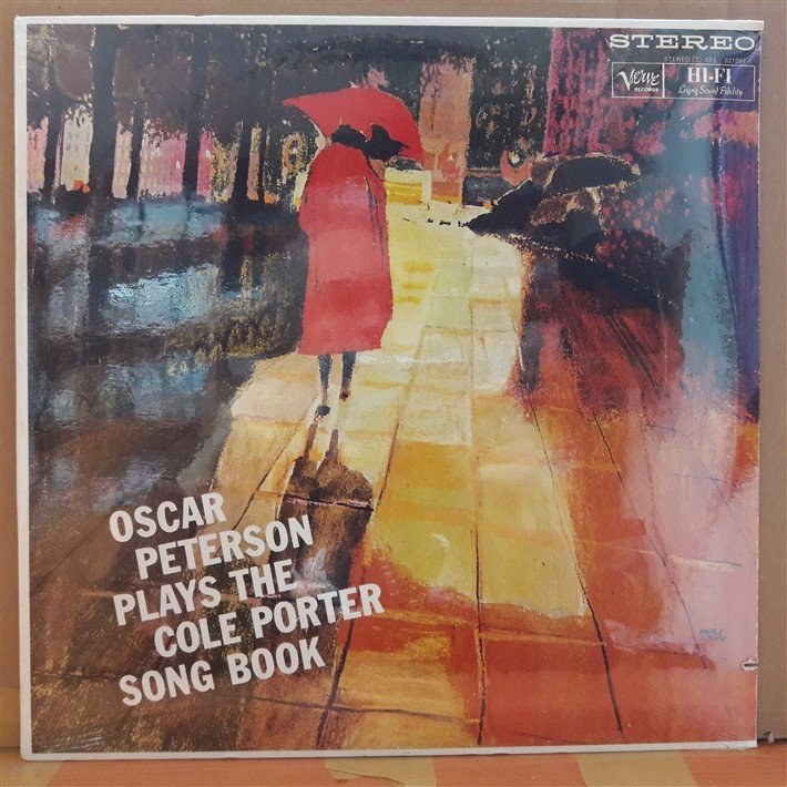OSCAR PETERSON - PLAYS THE COLE PORTER SONG BOOK -  DÖNEM BASKISI SIFIR LP PLAK