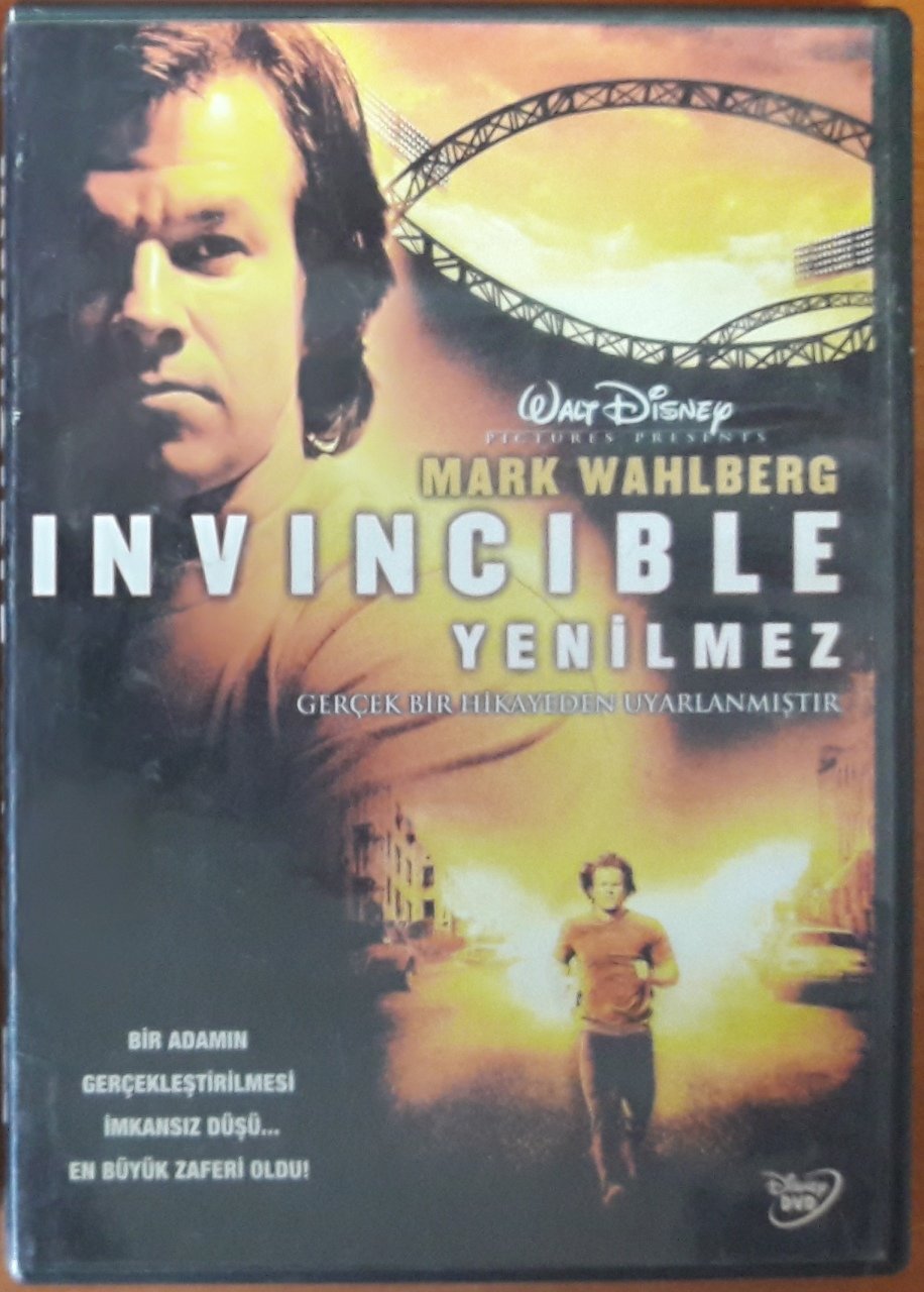 YENİLMEZ - INVINCIBLE - MARK WAHLBERG - DVD 2.EL