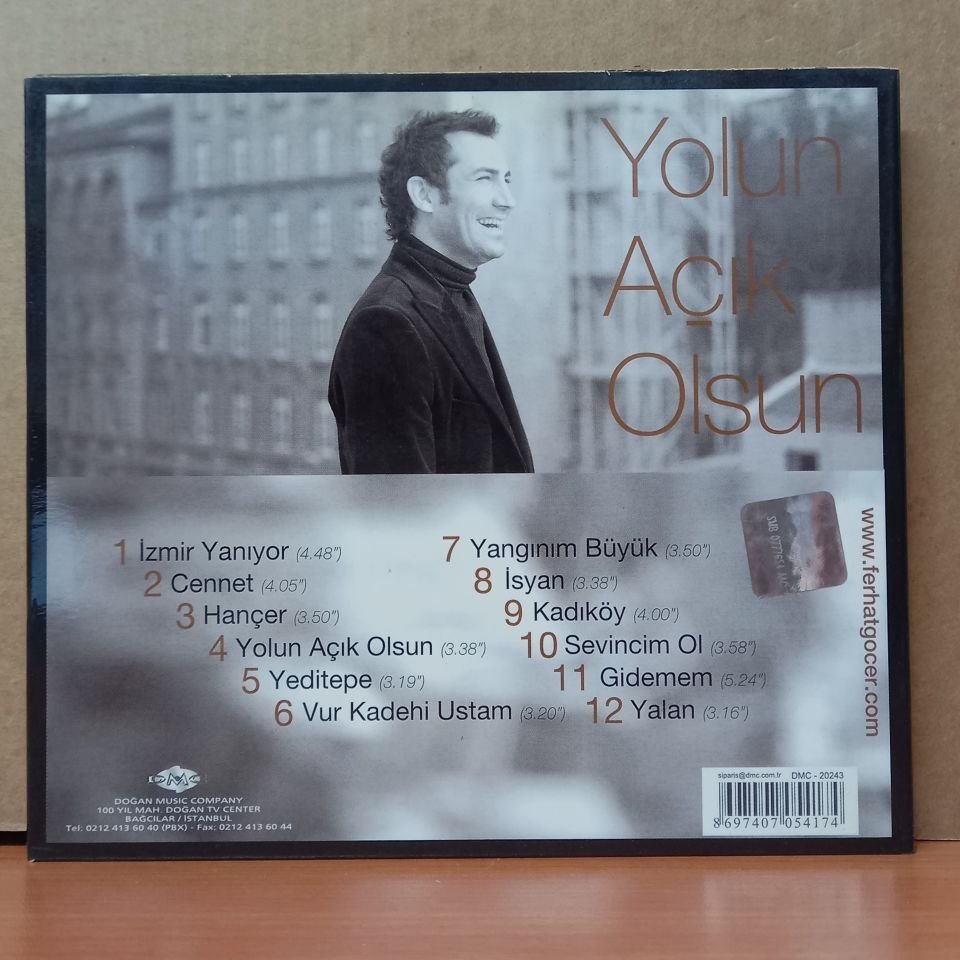 FERHAT GÖÇER - YOLUN AÇIK OLSUN (2007) - CD 2.EL