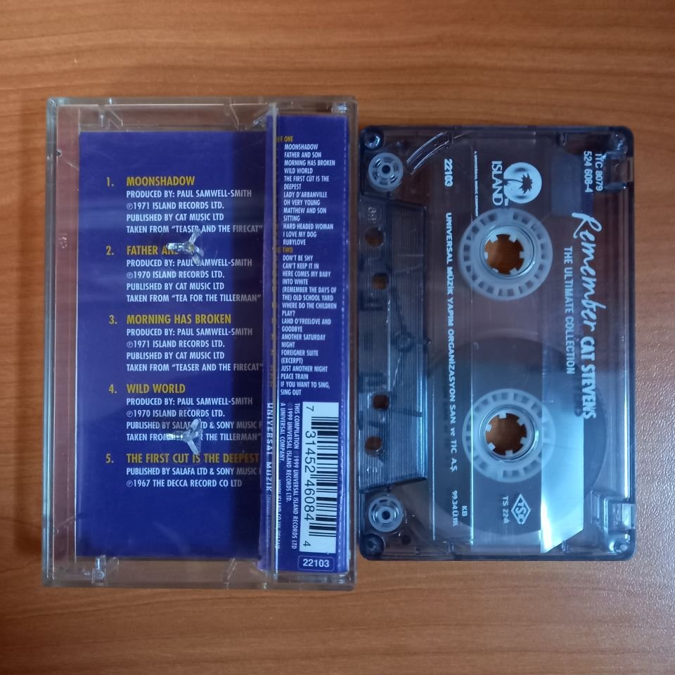 CAT STEVENS - REMEMBER / THE ULTIMATE COLLECTION (1999) - KASET 2.EL