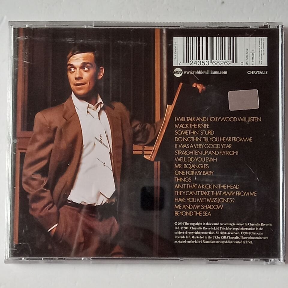 ROBBIE WILLIAMS – SWING WHEN YOU\'RE WINNING (2001) - CD 2.EL