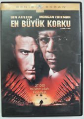 EN BÜYÜK KORKU - THE SUM OF ALL FEARS - BEN AFFLECK - MORGAN FREEMAN - DVD 2.EL