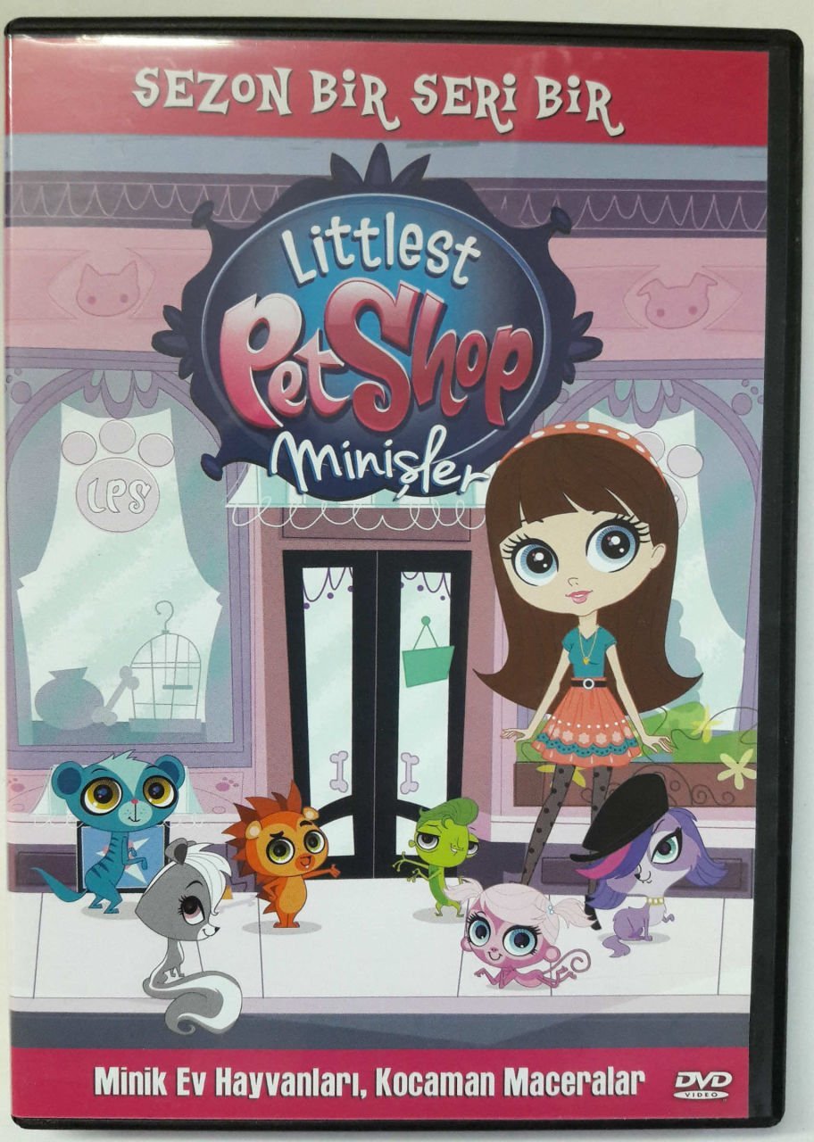 MİNİK EV HAYVANLARI KOCAMAN MACERALAR MİNİŞLER - LITTLEST PET SHOP - DVD 2.EL