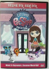 MİNİK EV HAYVANLARI KOCAMAN MACERALAR MİNİŞLER - LITTLEST PET SHOP - DVD 2.EL