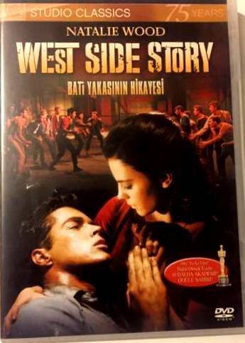 WEST SIDE STORY - BATI YAKASININ HİKAYESİ - NATALIE WOOD - RICHARD BEYMER - DVD 2.EL