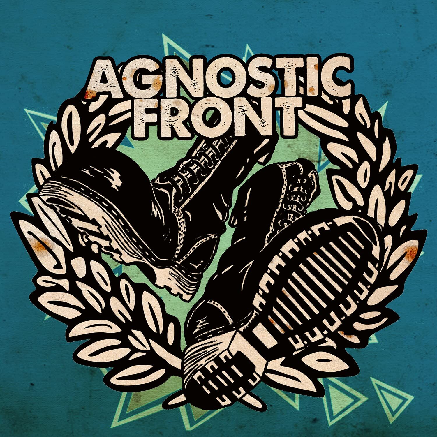 AGNOSTIC FRONT - MY LIFE MY WAY (2011) - LP 2019 CLEAR & GREEN SPLATTER VINYL EDITION SIFIR PLAK