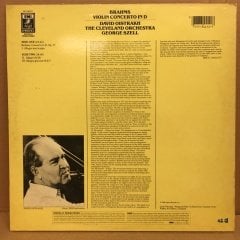 BRAHMS VIOLIN CONCERTO DAVID OISTRAKH 2.EL PLAK