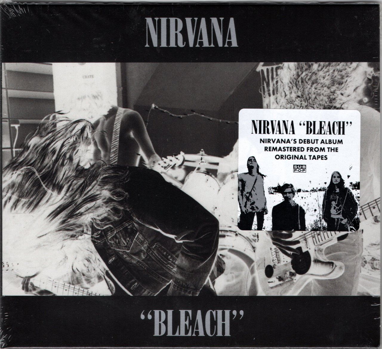 NIRVANA - BLEACH (1989) - DIGISLEEVE CD REMASTERED REISSUE SIFIR